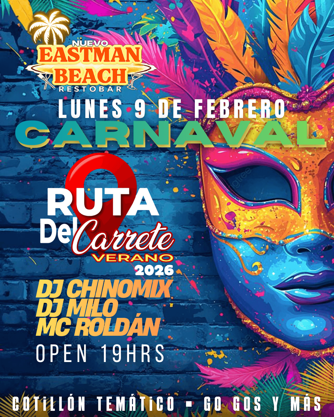 Ruta Del Carrete Fiesta Carnaval  image}