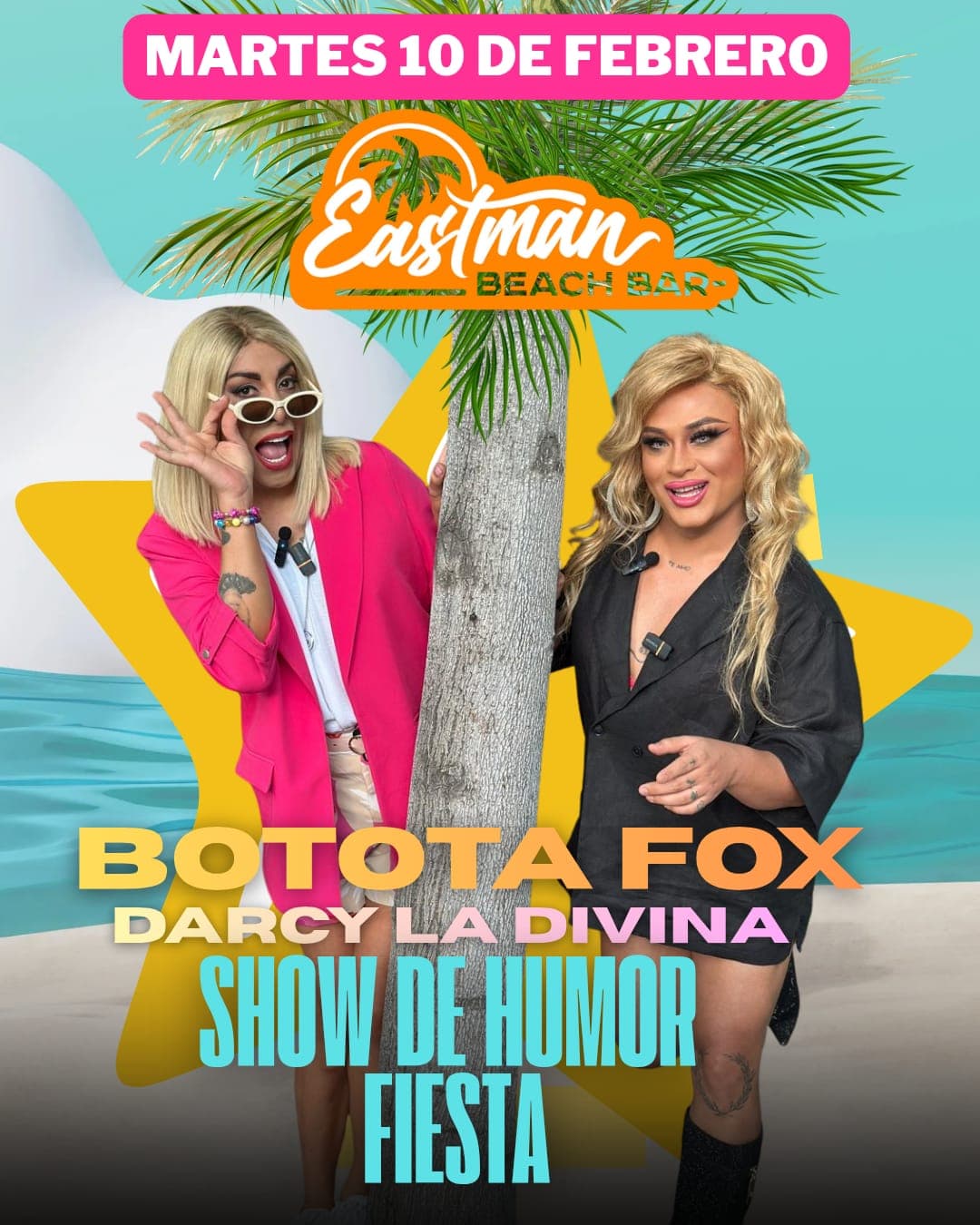 Martes 10 Febrero  Botota Fox Darcy + Fiesta  image}